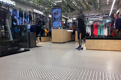 ASICS Brisbane Concept Store Installs Fast Curing and Decorative Floor