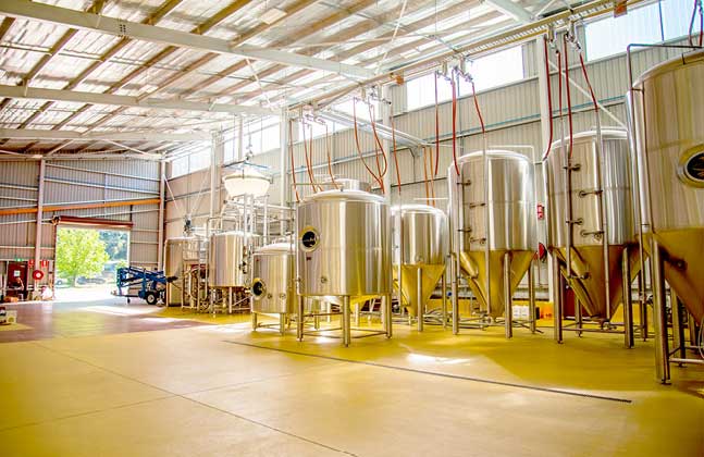 How to Create Colourful Floors for Brewery Tours