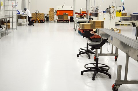 Flowcrete Floors Perfect For New Packaging Plant