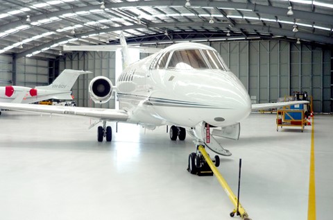 Flowcrete Australia Takes Off at ExecuJet Hangar