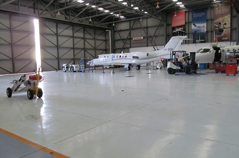 High Strength Coating Chosen for ExecuJet Hangar