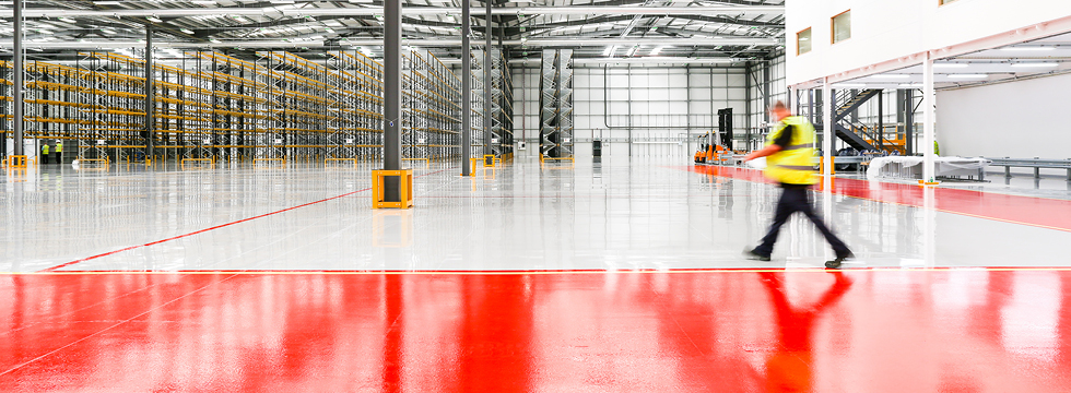 Epoxy Polyurethane Resin Flooring For Industrial Projects