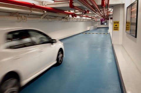 Rapid Flooring Refurbishment at Central Park Car Park